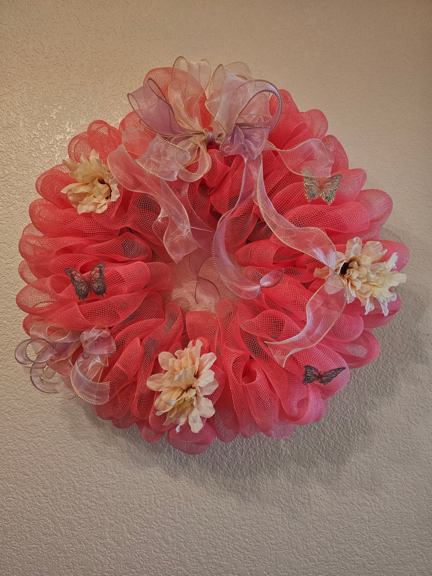Custom Wreath for Front Door β Personalized Year-Round Wreath β Custom Colors & Name β Handmade Door Decor β Housewarming Gift