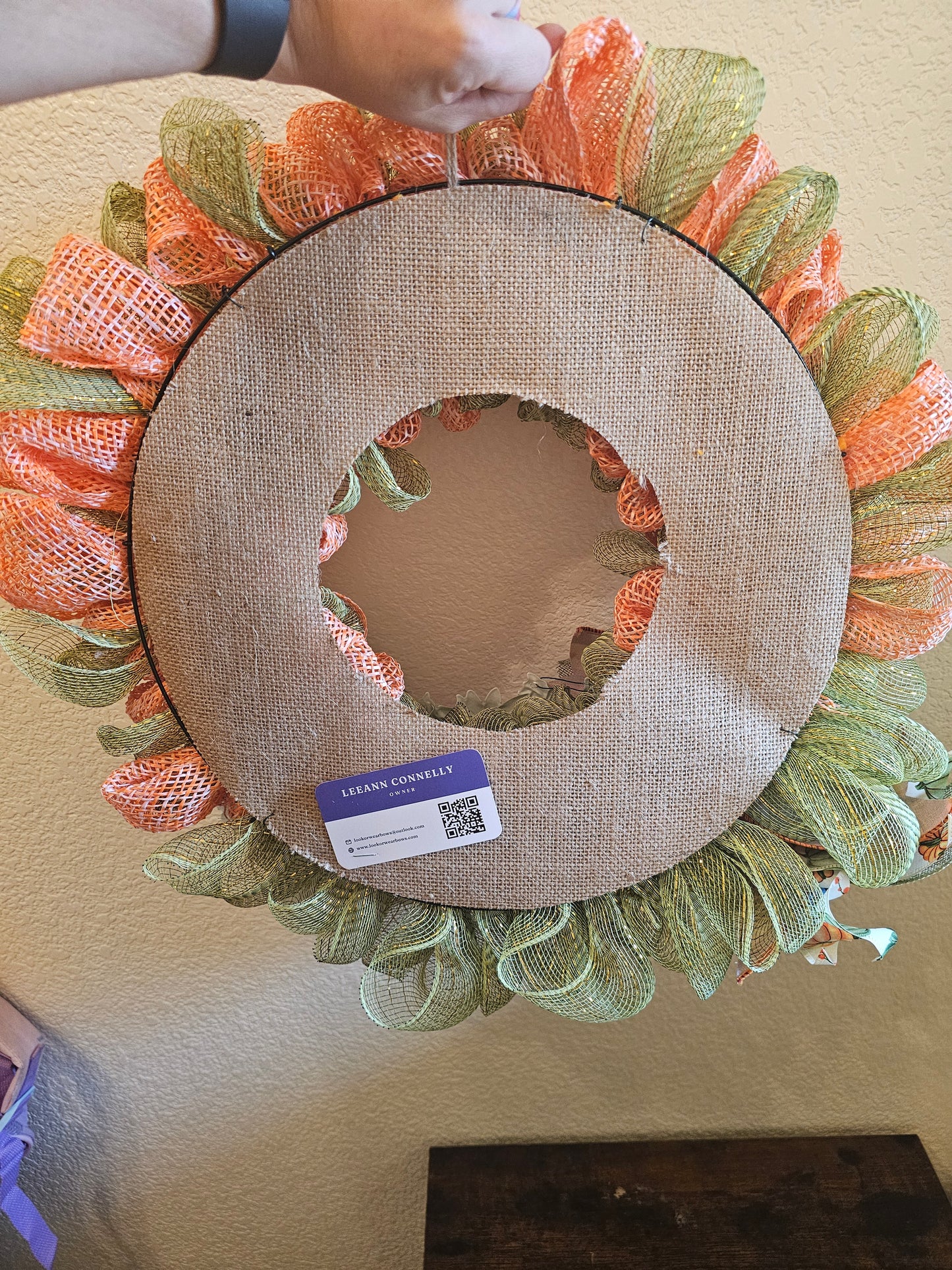 Fall Welcome Wreath