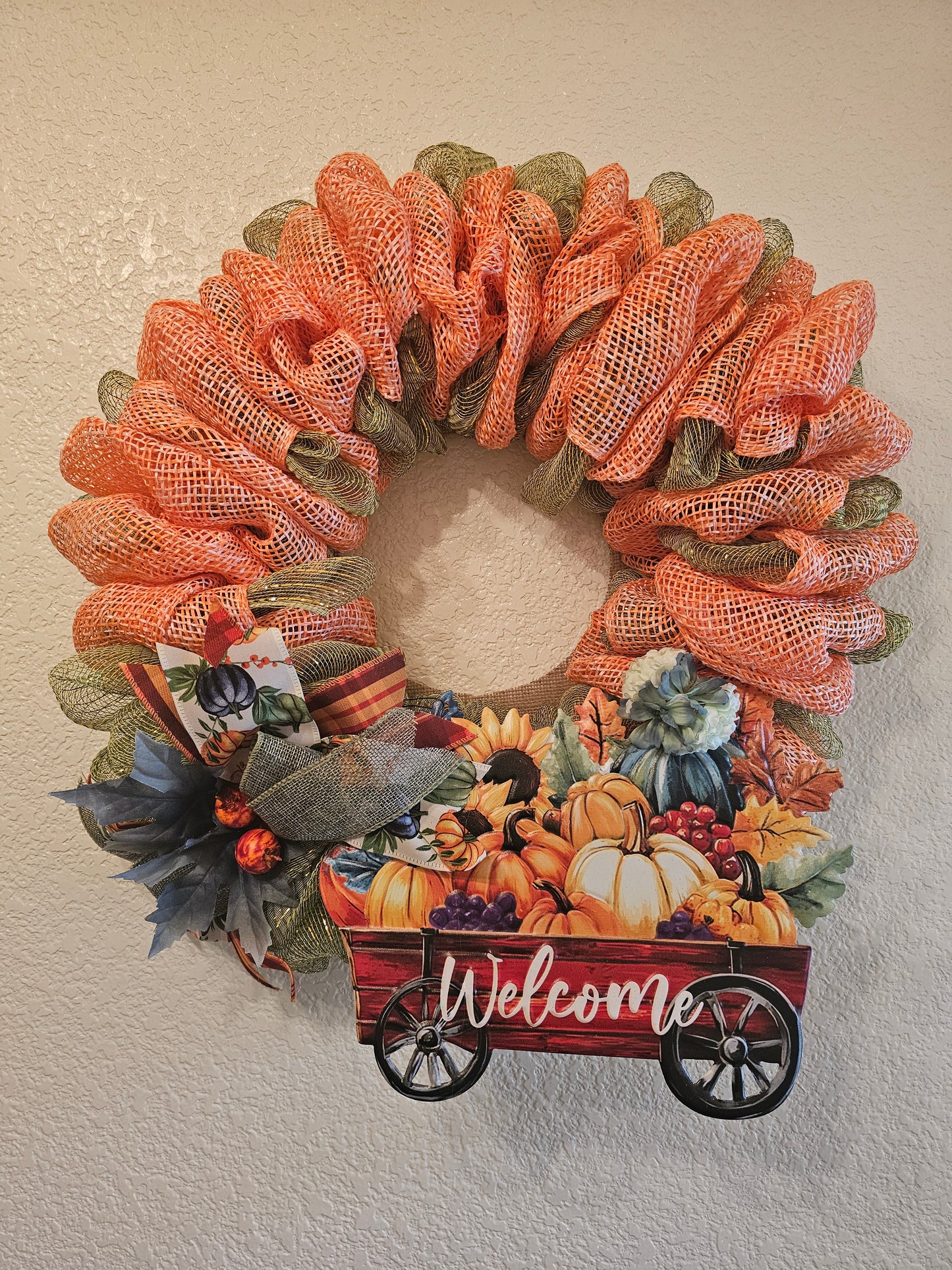 Fall Welcome Wreath