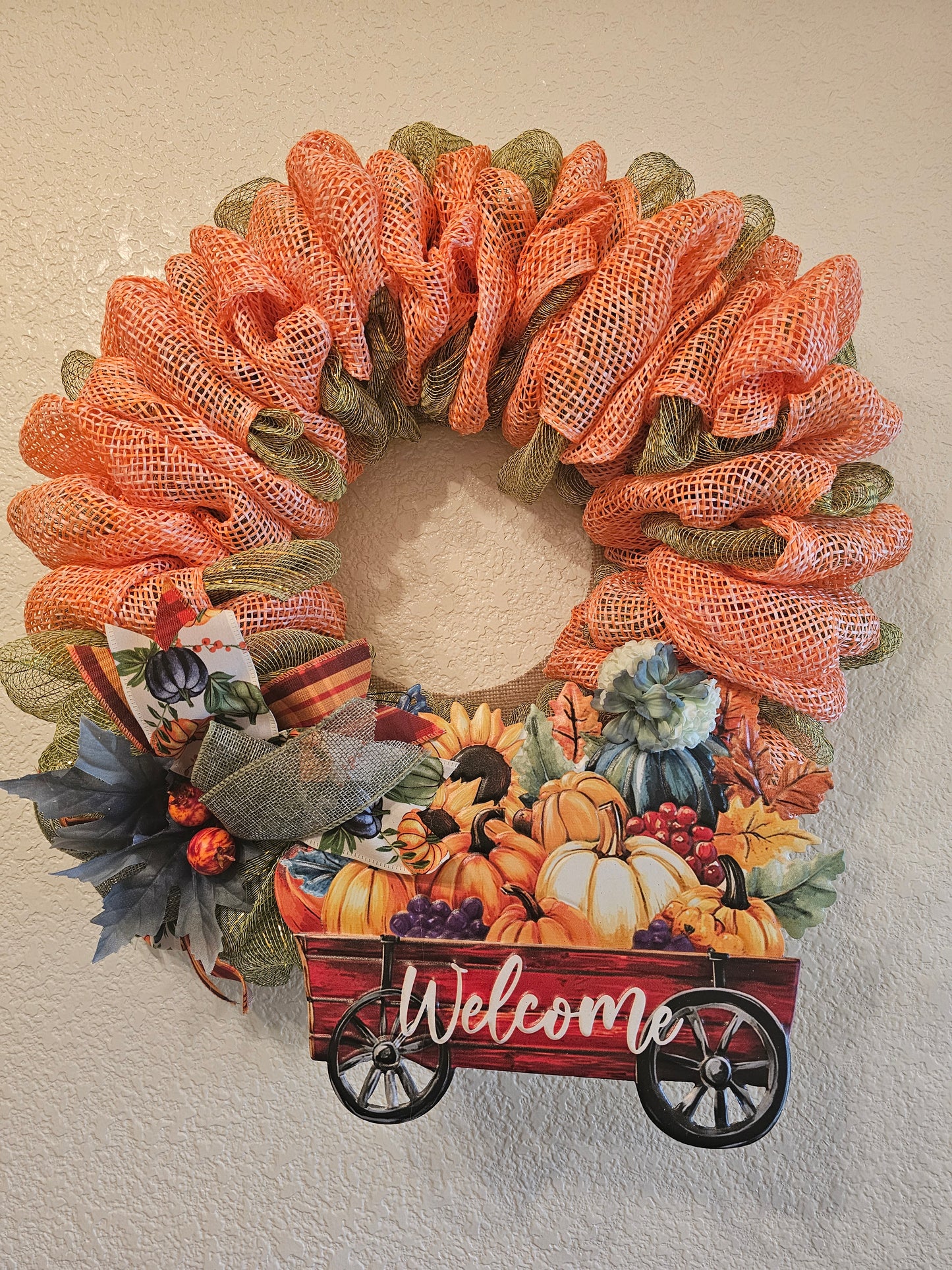 Fall Welcome Wreath