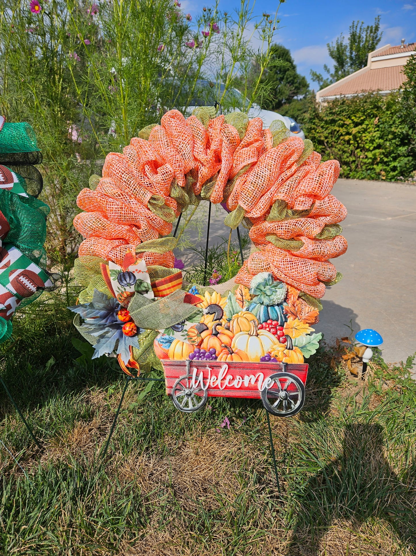 Fall Welcome Wreath