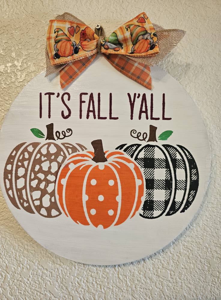 Hand-Painted Door Hanger Front Door Sign Farmhouse Welcome Decor Seasonal Handmade Door Art