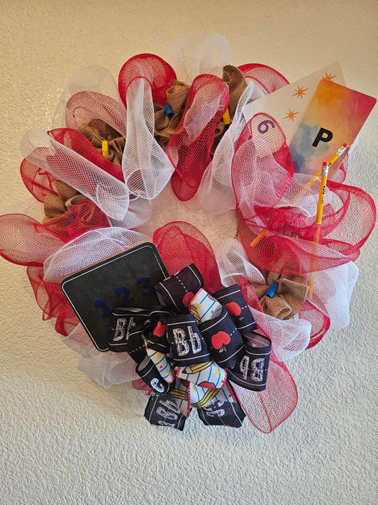School Wreath