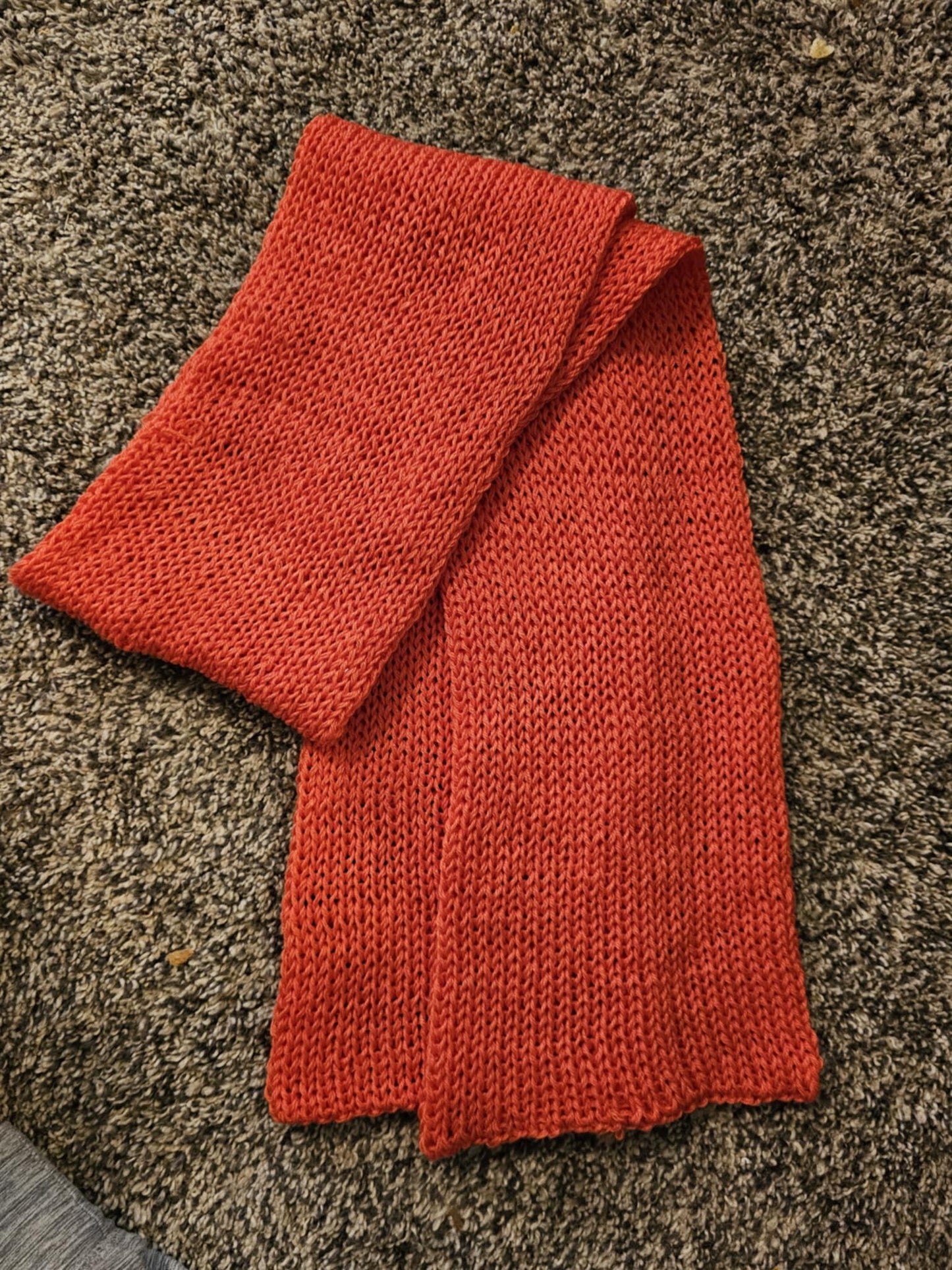 Hand-Knitted Cashmere Scarf – Luxuriously Soft Handmade Winter Wrap