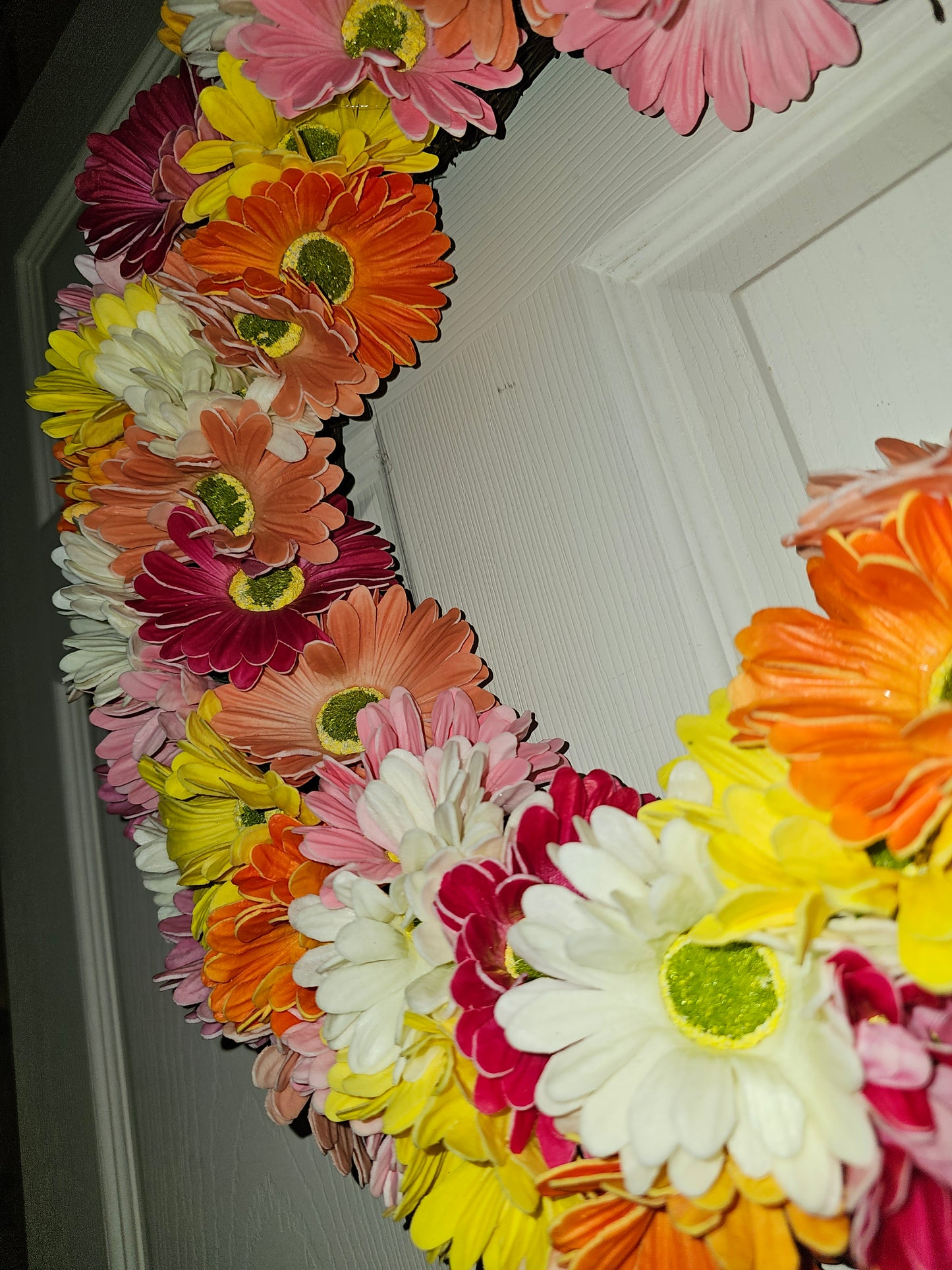 Gerbera Daisy Floral Wreath