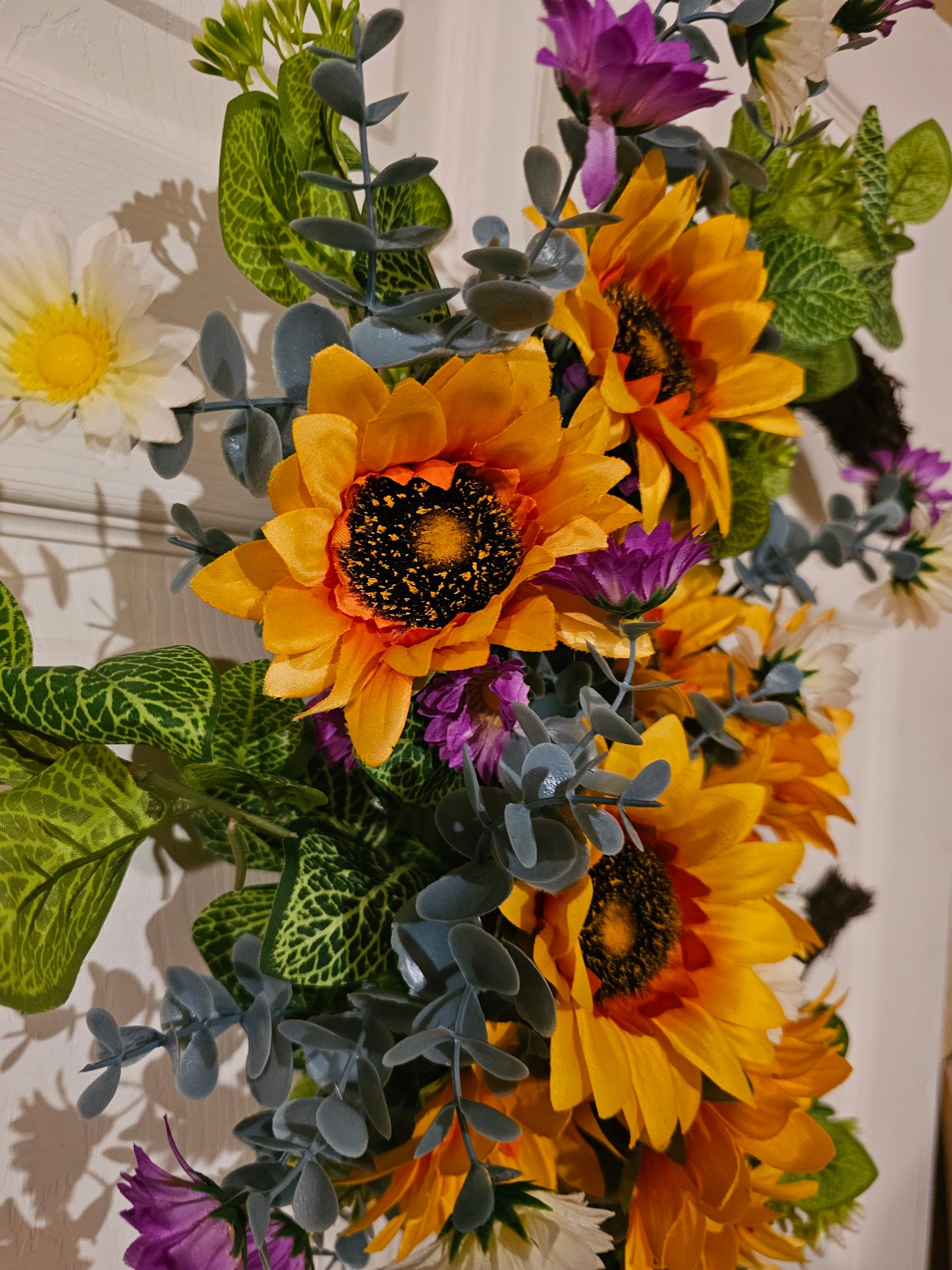Sunflower Grapevine Wreath