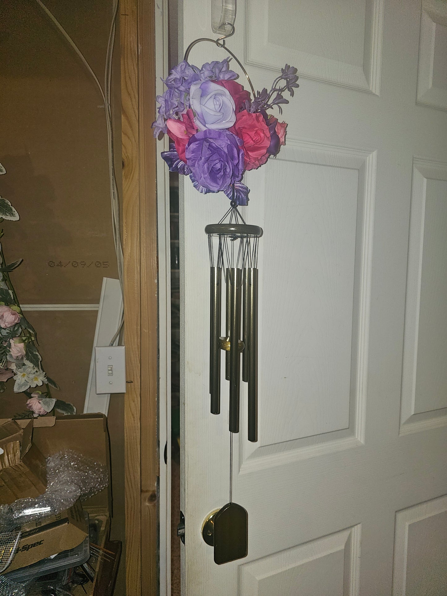 Purple Heart Floral Windchime